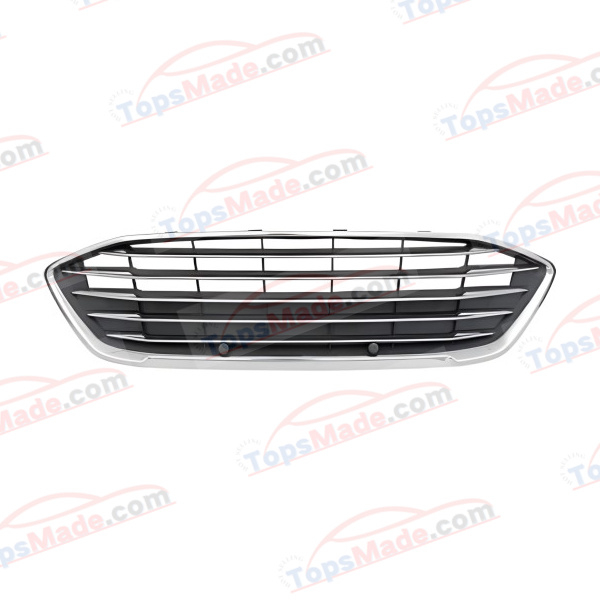 FOR FORD FOCUS HATCHBACK/SEDAN 2018- FRONT BUMPER RADIATOR UPPER GRILL GRILLE JX7B-8C436-B JX7B8C436B/FD00019-0201AN