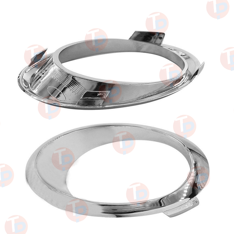 Aftermarket Fog Lamp Cover Rim for Ford Mondeo Fusion 2014-2016 Chrome Left Side