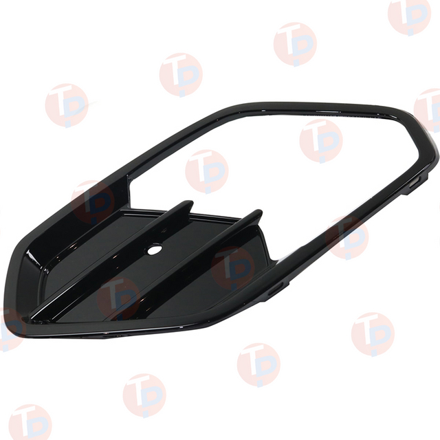 Aftermarket Fog Lamp Cover for Ford Kuga/escape 2017 Gloss Black Left Side