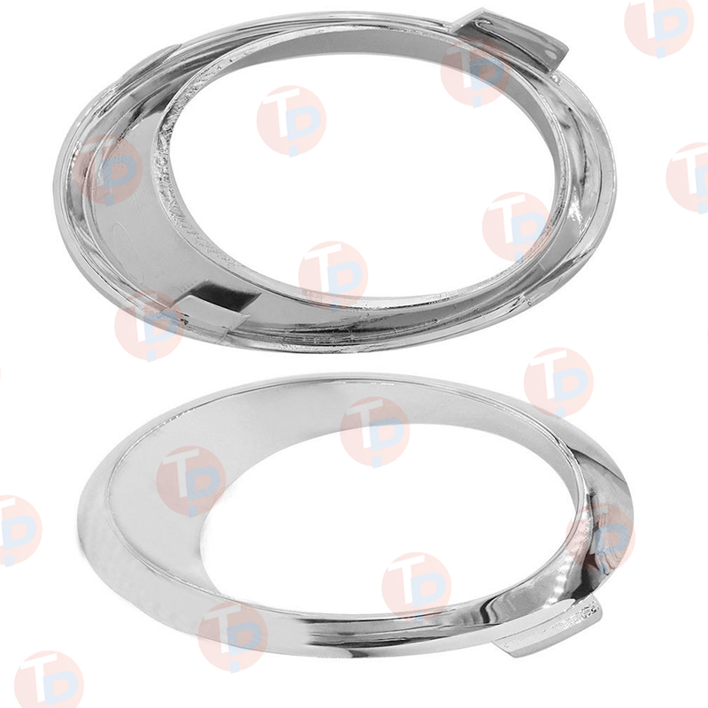 Aftermarket Fog Lamp Cover Rim for Ford Mondeo Fusion 2014-2016 Chrome Left Side