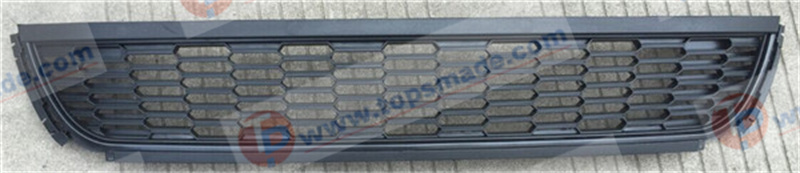 FOR VOLKSWAGEN POLO HATCHBACK 09-14 BUMPER GRILLE(6R0 853 677 A 9B9 6R0853677A9B9 6R0-853-677-A-9B9)/VG0234