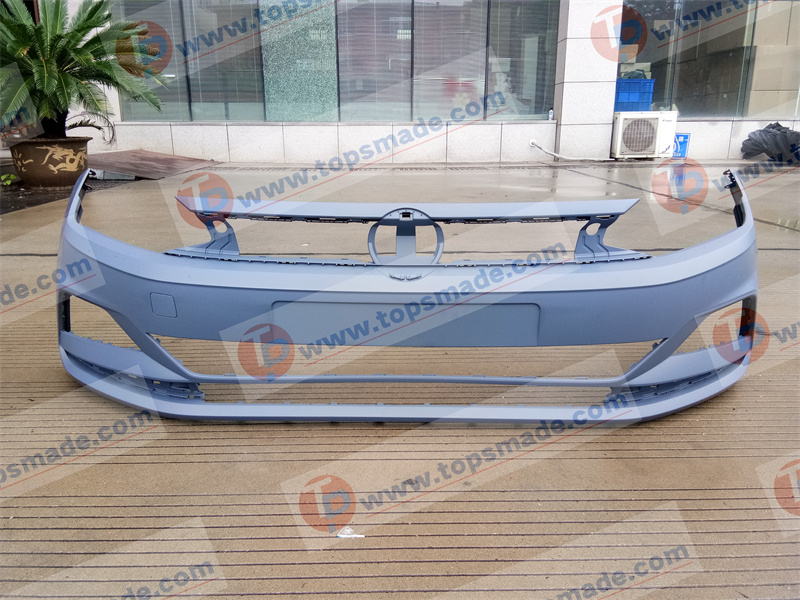 FOR VOLKSWAGEN POLO VI HATCHBACK 2017- FRONT BUMPER 2G0-807-217-GRU 2G0807217GRU/VG0502