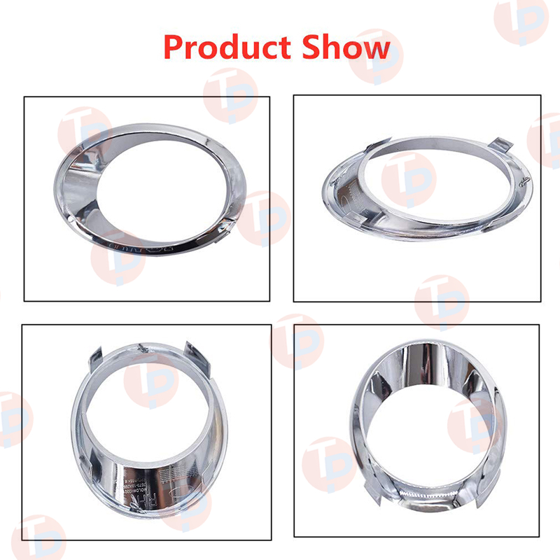 Aftermarket Fog Lamp Cover Rim for Ford Mondeo Fusion 2014-2016 Chrome Right Side
