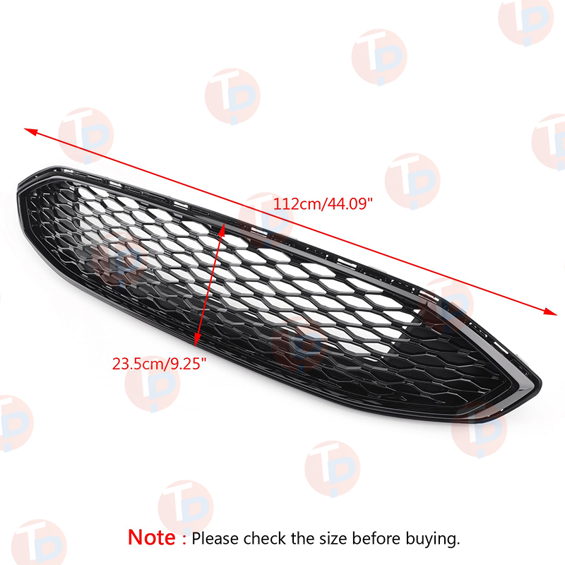 Aftermarket Front Grille for Ford Mondeo Fusion 2017-2019 Chrome