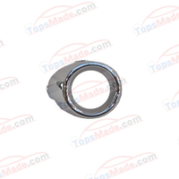FOR FORD FIESTA 08-13 FOG LAMP COVER CHROME TRIM RIM RIGHT SIDE 1544505/FD02008-0007AR/FD0020