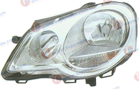 FOR VOLKSWAGEN POLO 2005-08 HEAD LAMP RH 6Q1 941 008 AJ 6Q1941008AJ 6Q1-941-008-AJ/VG0206