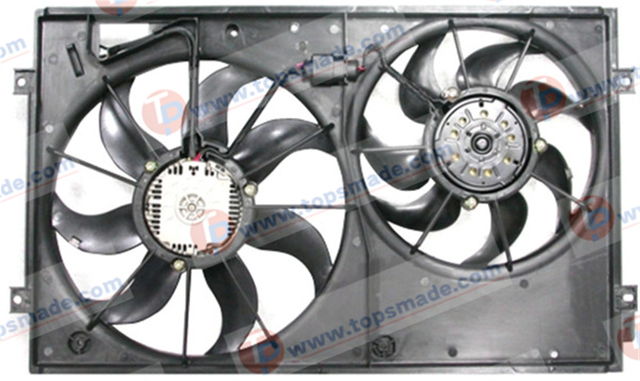 FOR VOLKSWAGEN GOLF 03-12/TOURAN 03-10/JETTA 06-/PASSAT 06- FAN ASSY(1K0 121 205 AD 9B9 1K0121205AD9B9 1K0-121-22005-AD-9B9)/VG0839