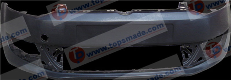FOR VOLKSWAGEN POLO HATCHBACK 09-14 FRONT BUMPER(6R0 807 221 R GRU 6R0807221RGRU 6R0-807-221-R-GRU)/VG0229