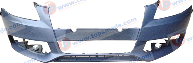 FRONT BUMPER without Hole- Replacement for - AUDI A4 2007 -11