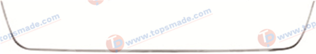 FOR VOLKSWAGEN SHARAN 2010-15 BUMPER GRILLE MOULDING 7N0-853-101-2ZZ 7N08531012ZZ/VG3381