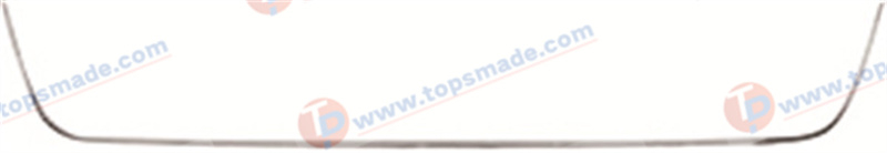 FOR VOLKSWAGEN SHARAN 2010-15 BUMPER GRILLE MOULDING 7N0-853-101-2ZZ 7N08531012ZZ/VG3381