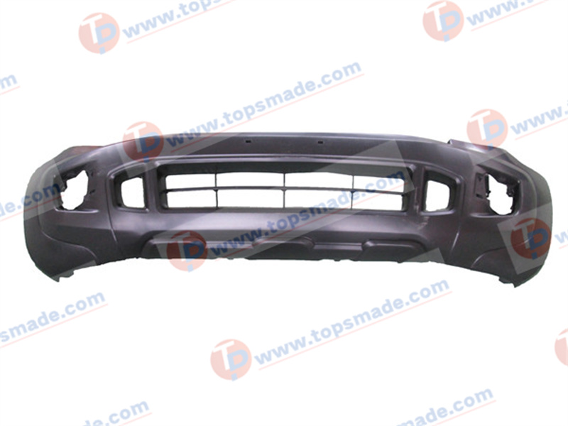 Complete Front Bumper Cover Grille Assembly Kit For 2012-2014 Ford Focus – Gray, With Hardware