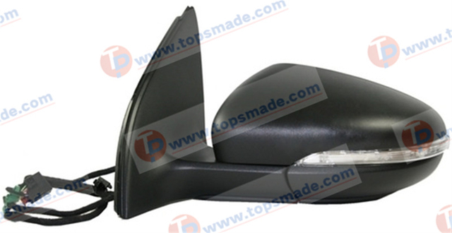 FOR VOLKSWAGEN GOLF VI 08-12 DOOR MIRROR LH(5K0 857 507 AD 9B9 5K0857507AD9B9 5K0-857-507-AD-9B9)/VG0975